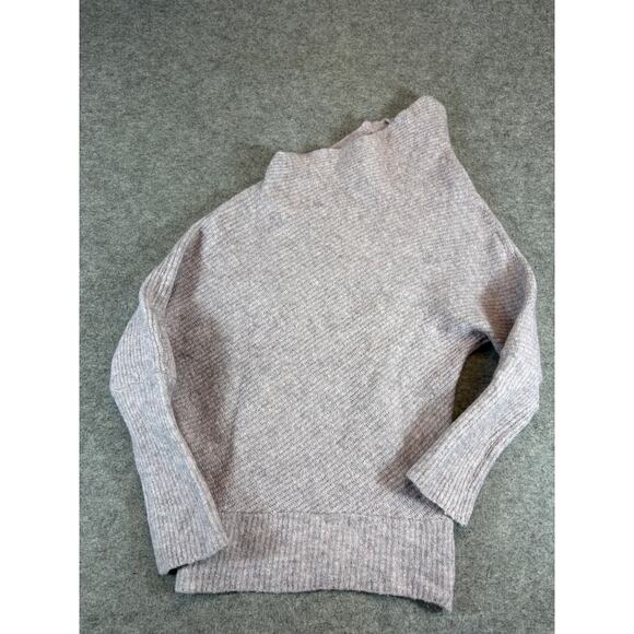 MOTH Anthropologie Sweater Womens Small Purple Knit Wool Batwing Dolman Sleeve - Picture 1 of 7